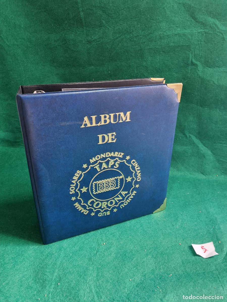 Coleccionismo: ALBUM BBB PLACAS/CORONAS/CAPS/CHAPAS/TAPPI/KRONKORK CON 5 HOJAS. N&ordm; 5