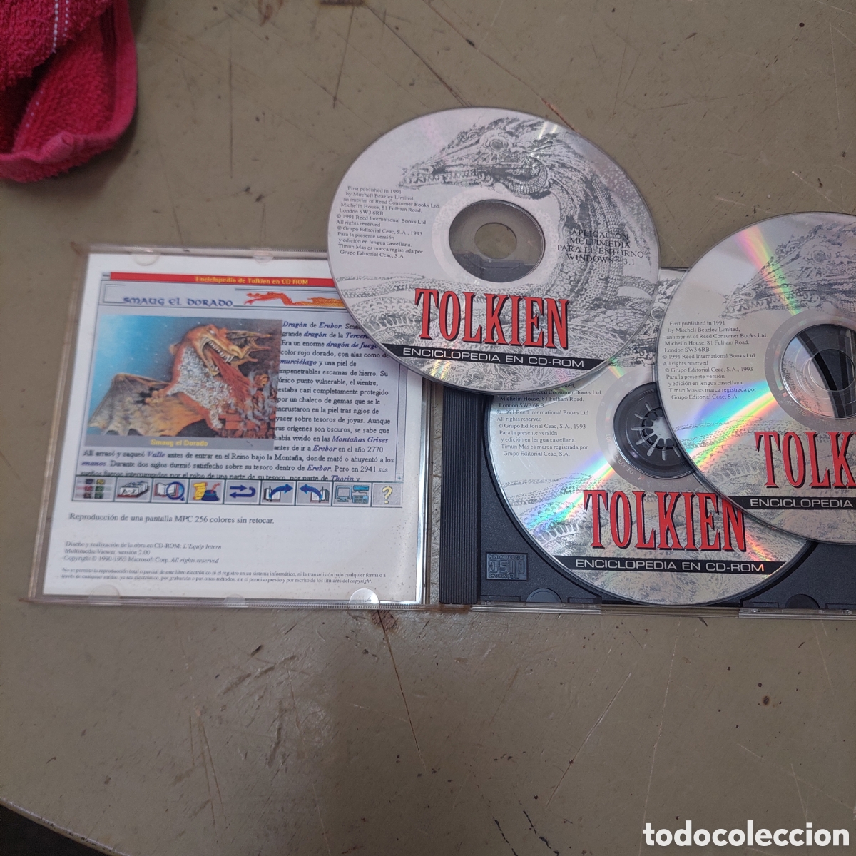 Coleccionismo: CD Tolkien enciclopedia. - Foto 5