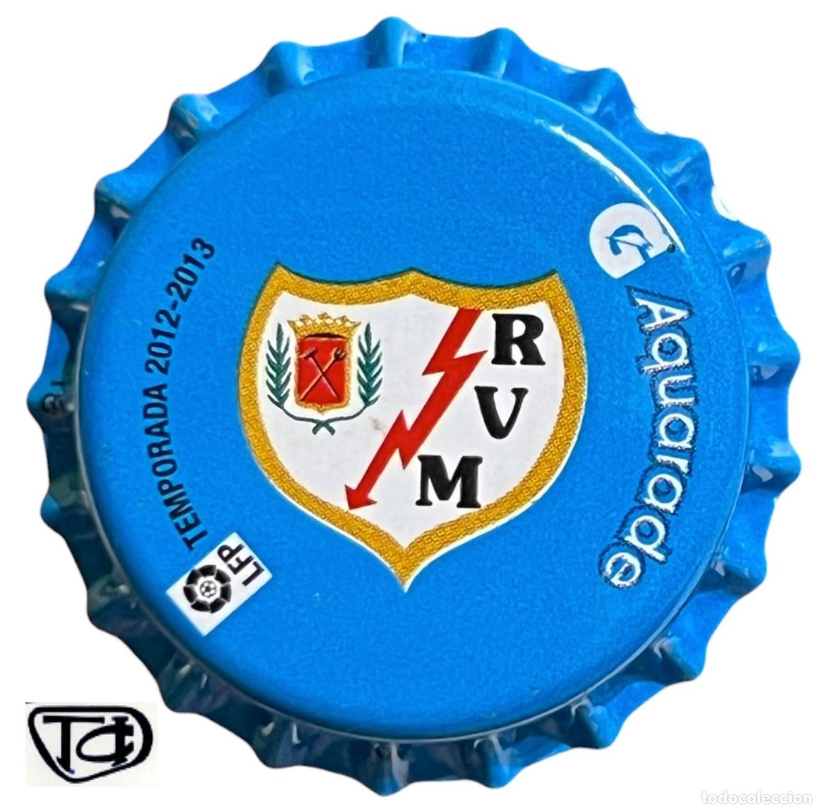 Coleccionismo: TAPON CORONA CHAPA BOTTLE CAP KRONKORKEN CAPSULE TAPPI AQUARADE - RAYO VALLECANO