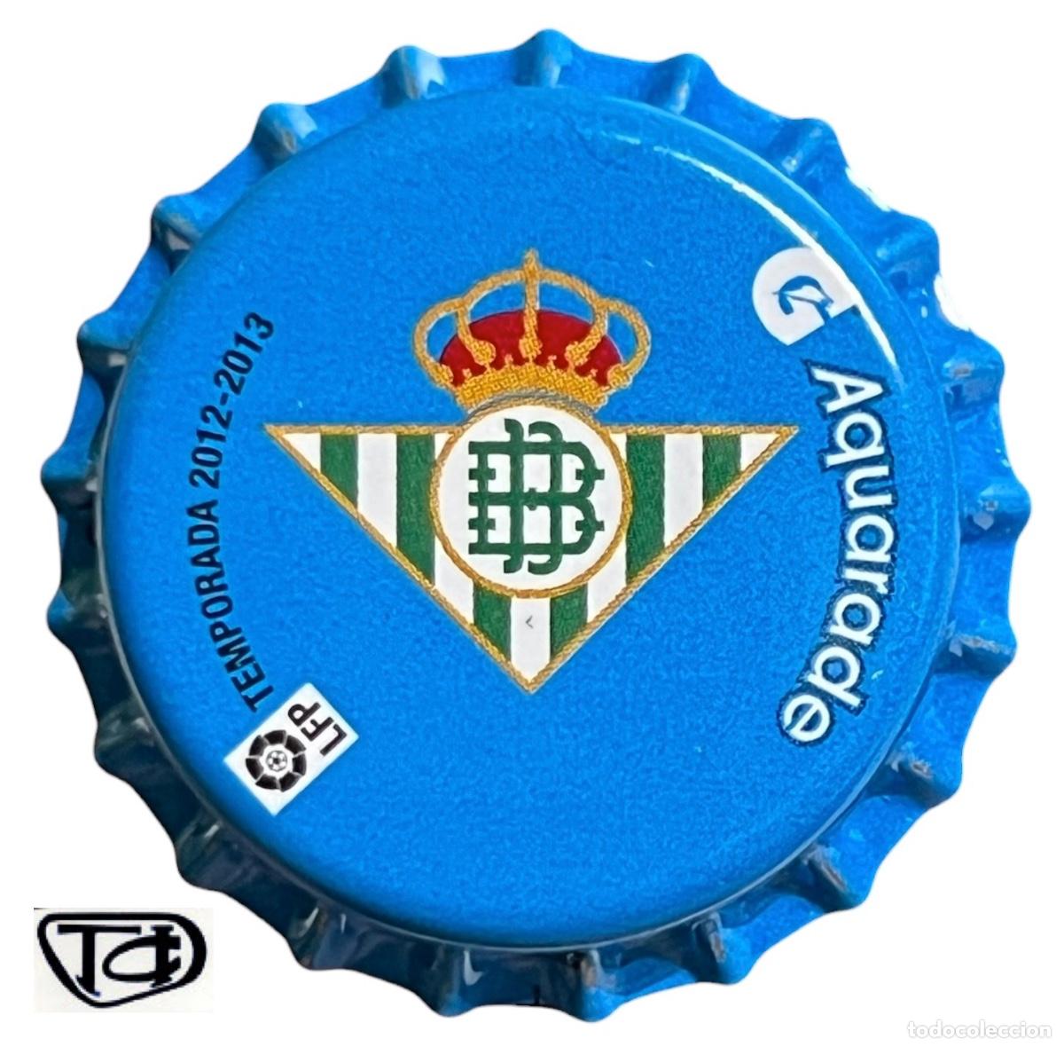 Coleccionismo: TAPON CORONA CHAPA BOTTLE CAP KRONKORKEN CAPSULE TAPPI AQUARADE - BETIS