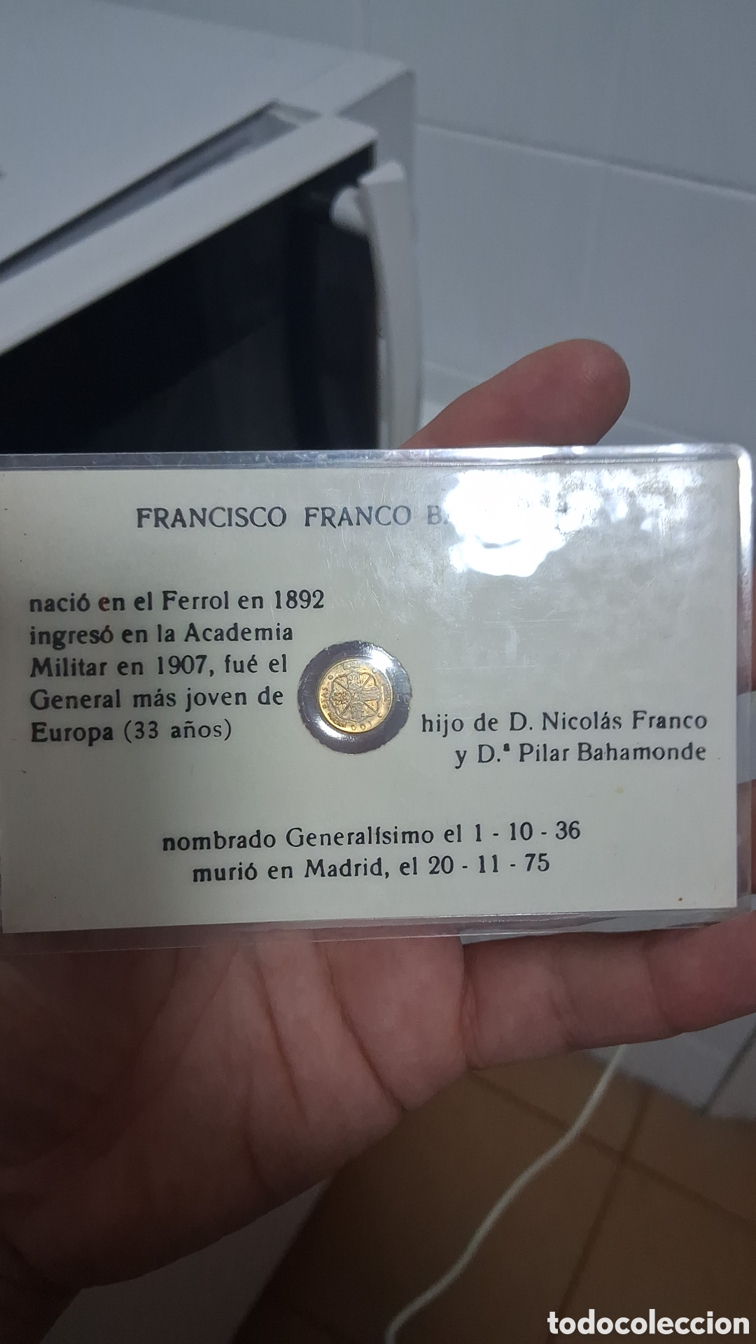 Coleccionismo: Carnet Francisco Franco