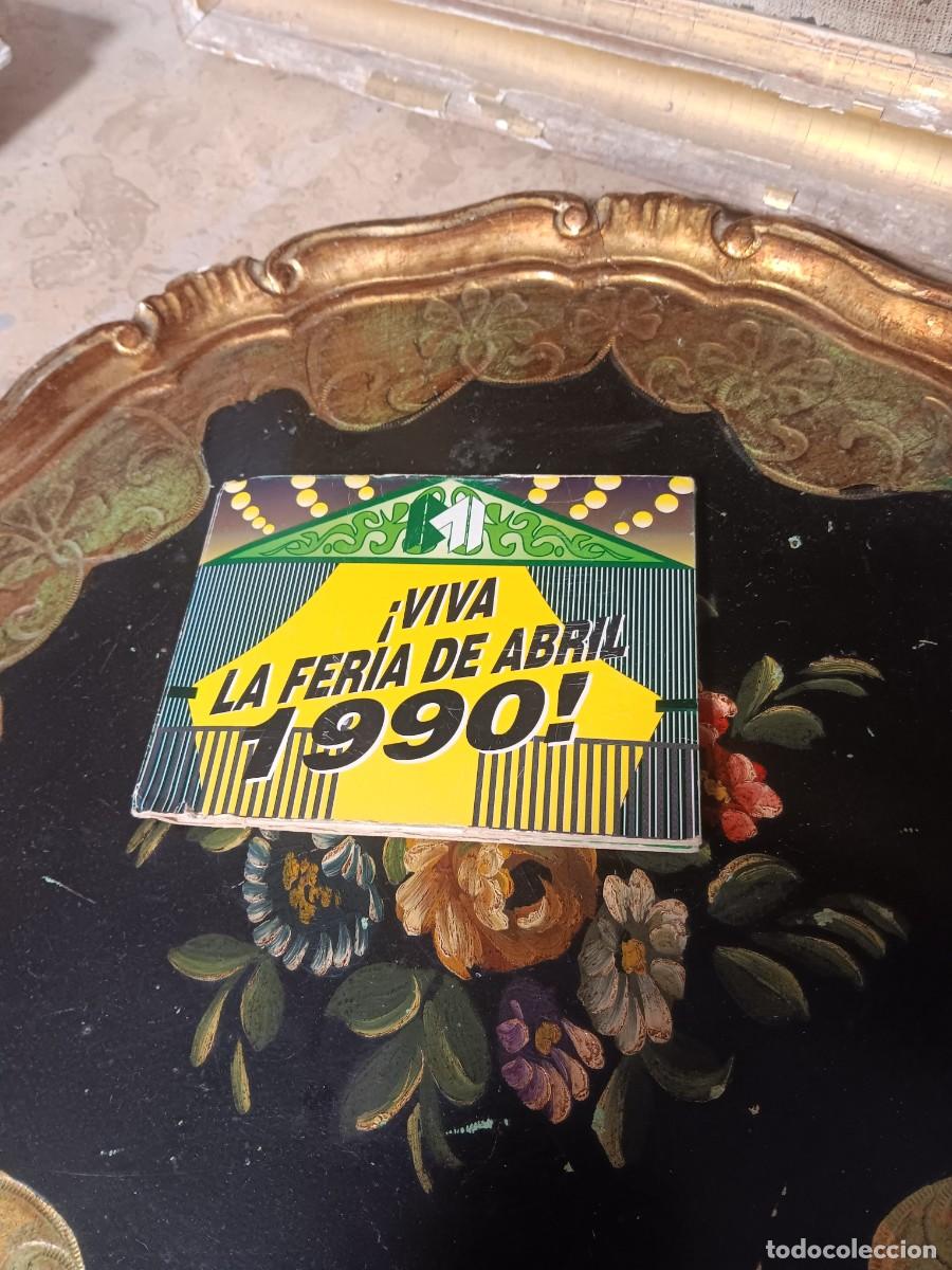 Coleccionismo: programa oficial de la Feria de Abril de Sevilla de 1990, editado originalmente en colaboraci&oacute;n con