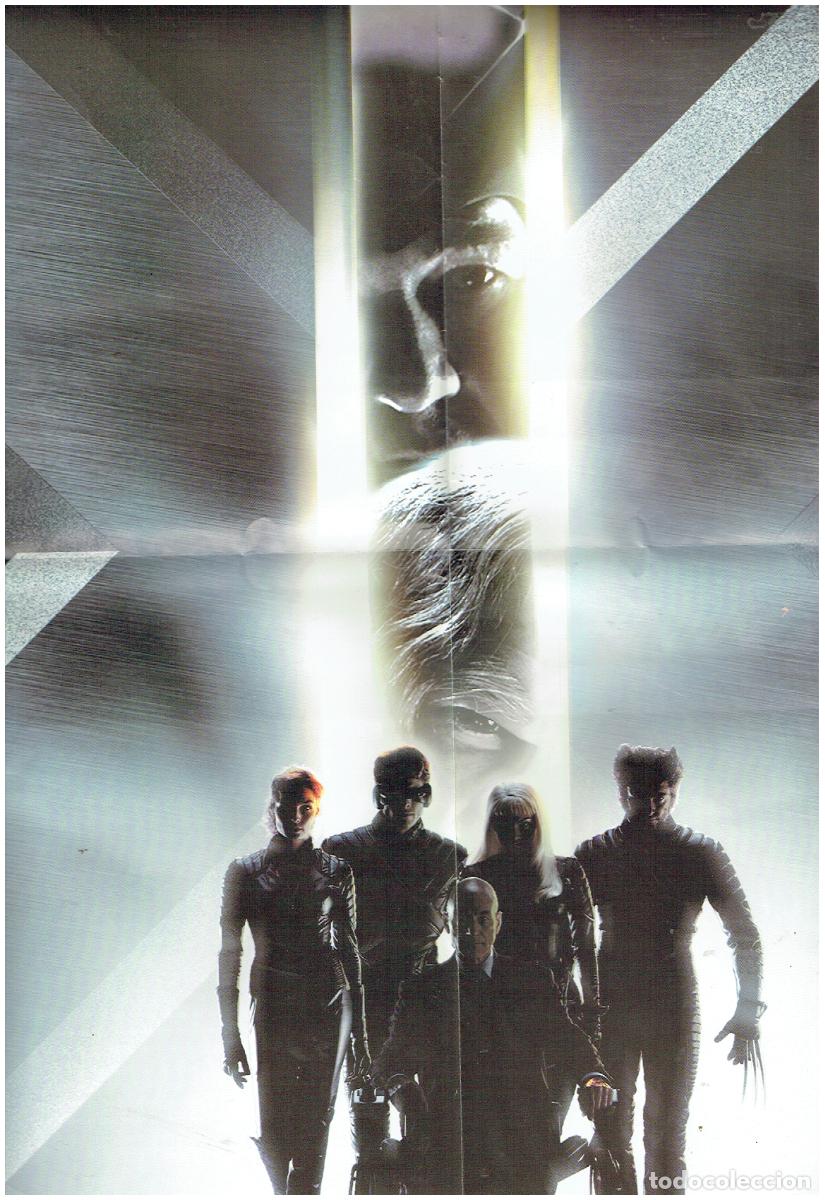Coleccionismo: X - MEN. POSTER A DOS CARAS. VER FOTO.