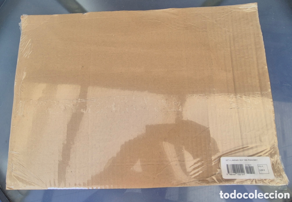 Coleccionismo: Lamina Seat 600 Descapotable - Foto 2