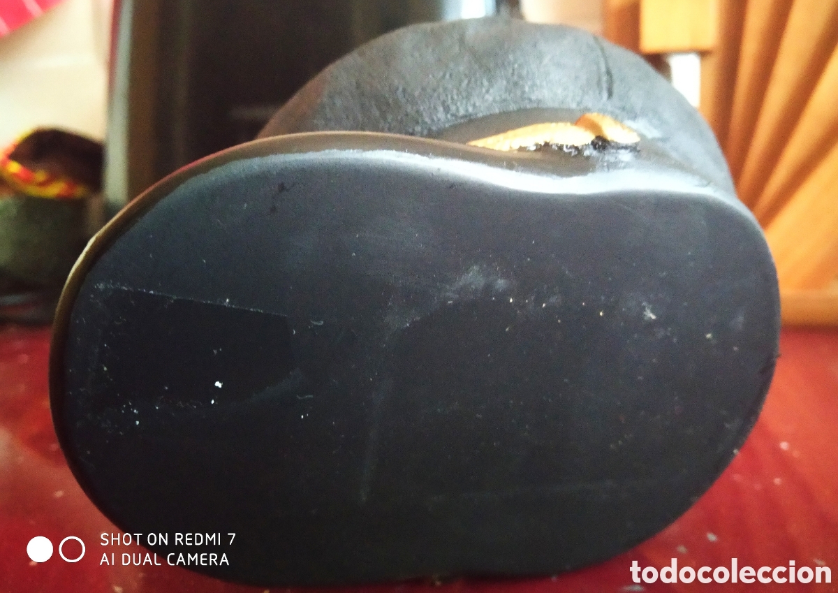 Coleccionismo: Gorra de inspector principal de Renfe. Pisapapeles. - Foto 3