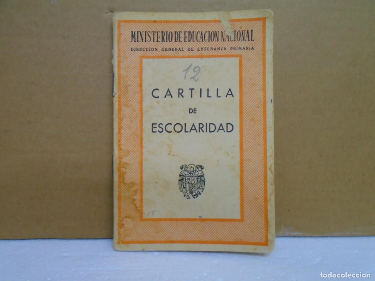 Coleccionismo: CARTILLA DE ESCOLARIDAD/CONTIENE SELLOS DE LA MUTUALIDAD/TITULAR DE CEHEGIN(MURCIA) 1959.