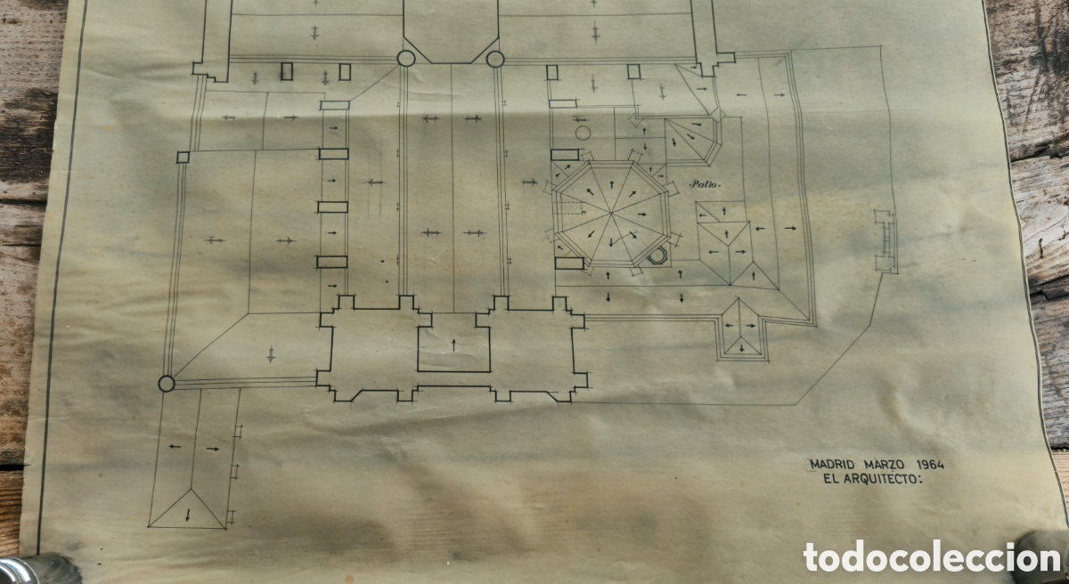 Coleccionismo: Catedral de Burgos. Plano - Foto 4