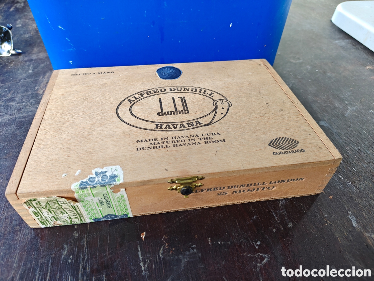 Coleccionismo: Caja puros habanos dunhill 25 mojitos