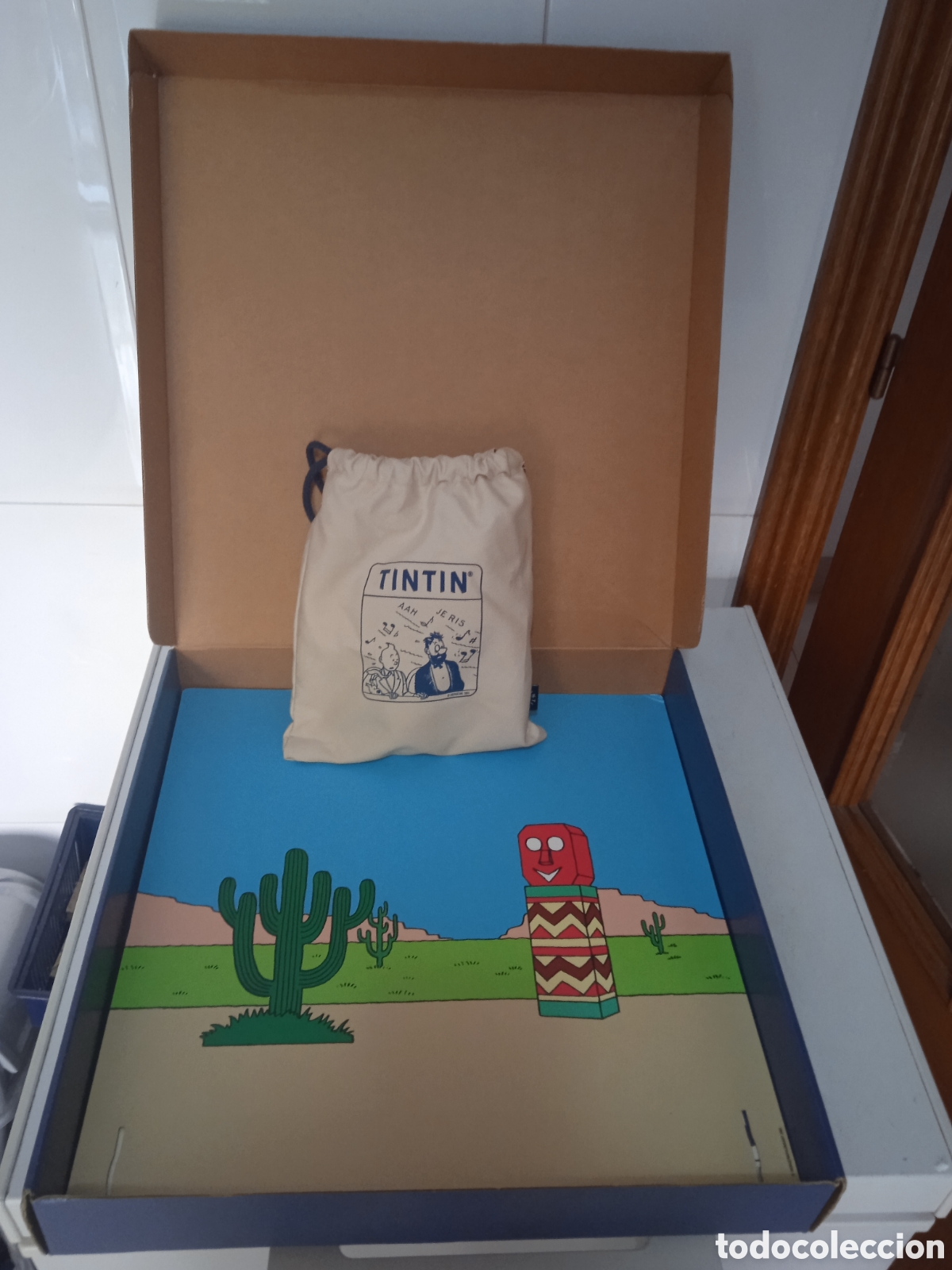 Coleccionismo: Tint&iacute;n teatro de marionetas - Foto 2