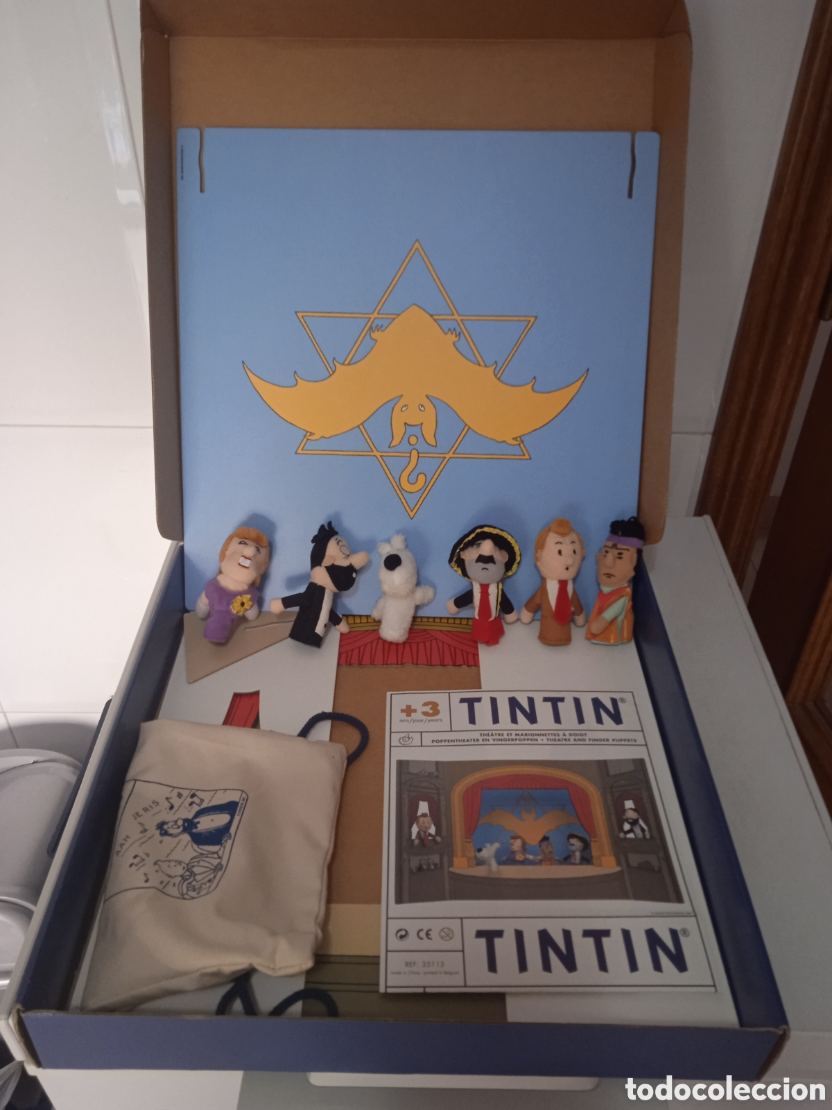 Coleccionismo: Tint&iacute;n teatro de marionetas