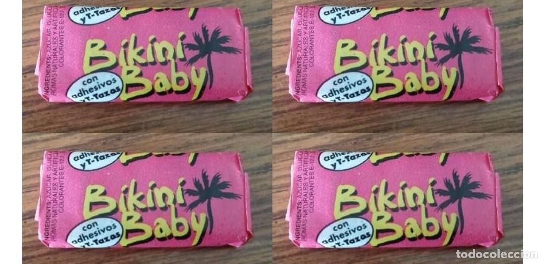 Coleccionismo: 4 chicles Bikini baby chicle sin abrir de envoltorio