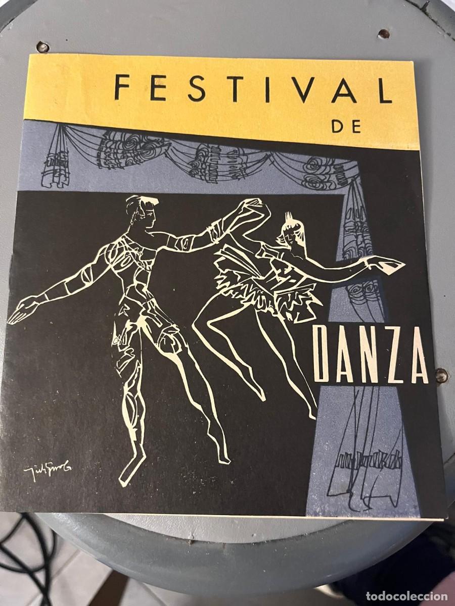 Collecting paper: programa festival de danza centro de Lectura Reus 1955