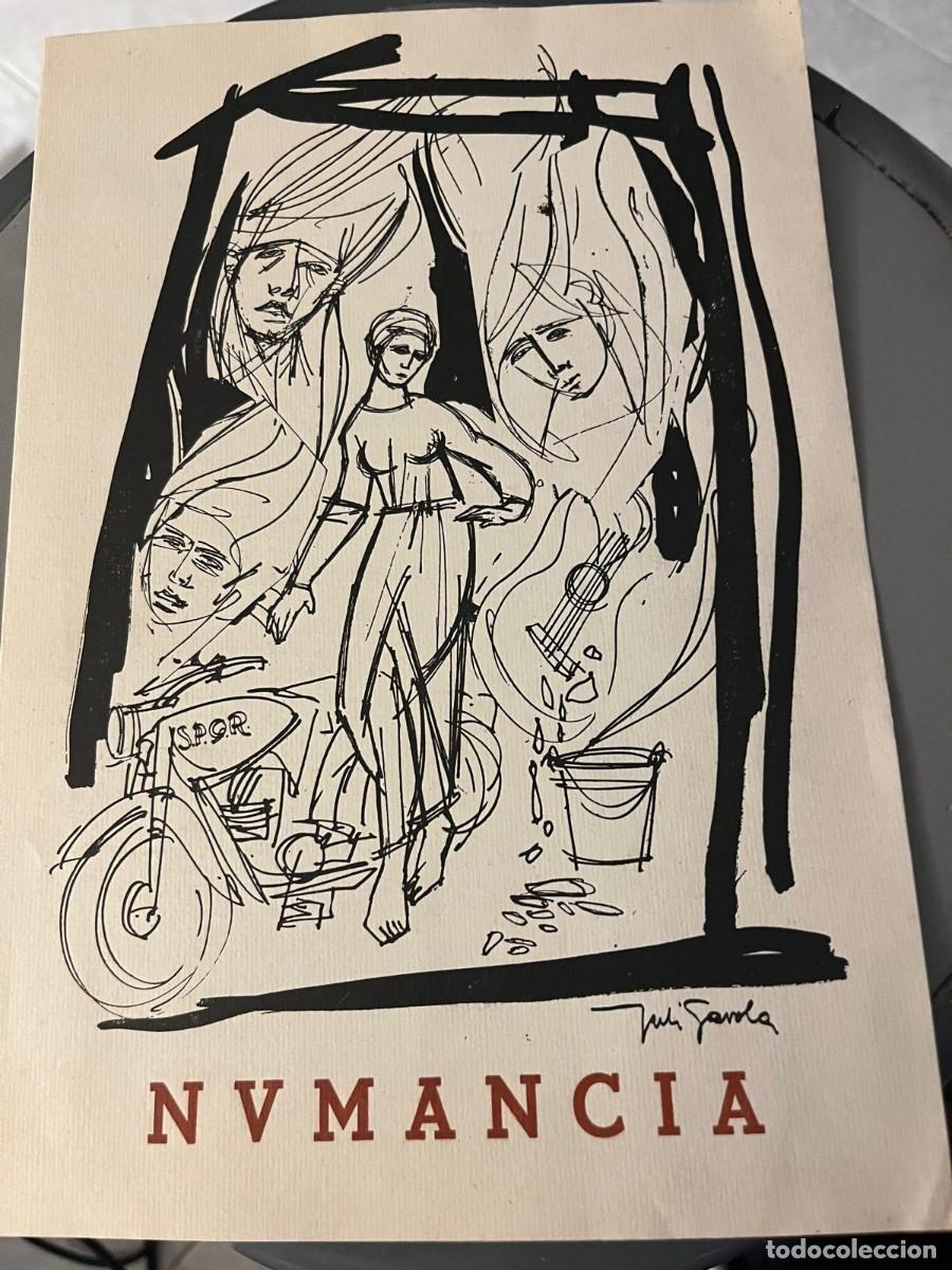 Coleccionismo: programa NVMANCIA CENTRO LECTURA REUS LITERATURA 1954