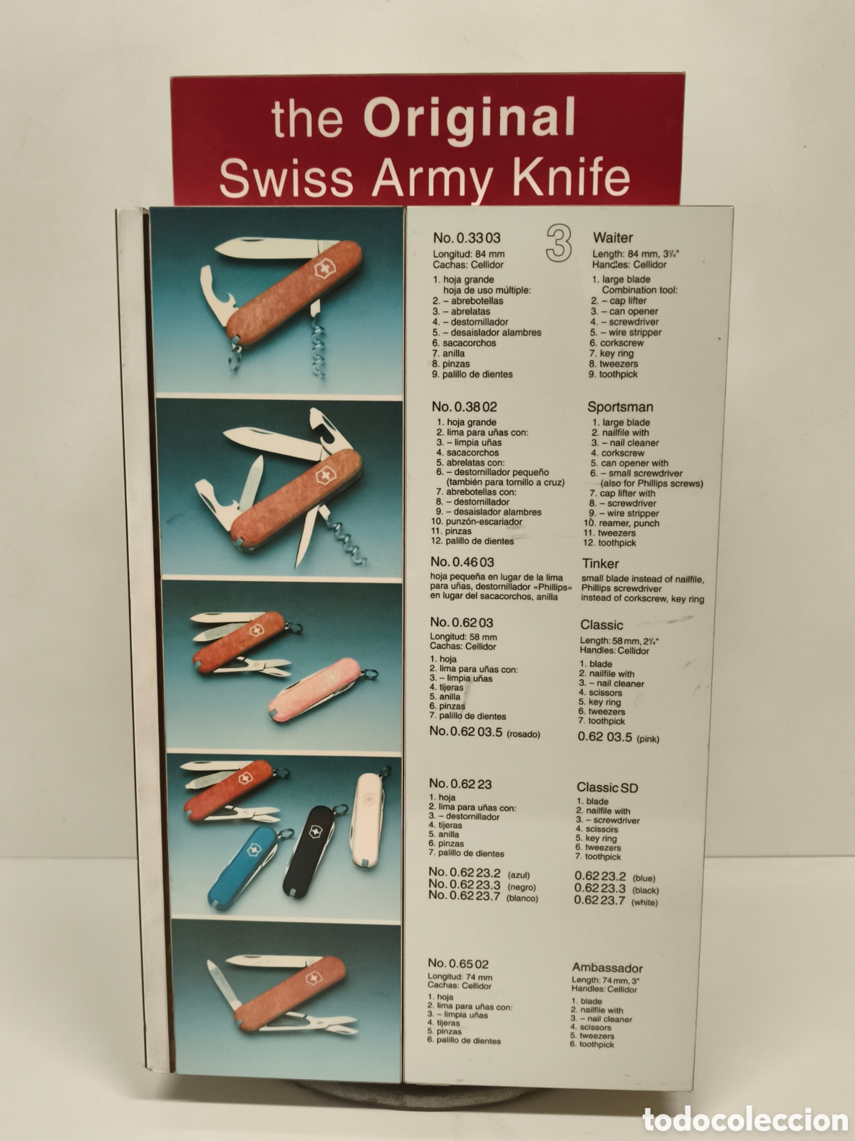Coleccionismo: Mueble expositor Victorinox - Foto 7