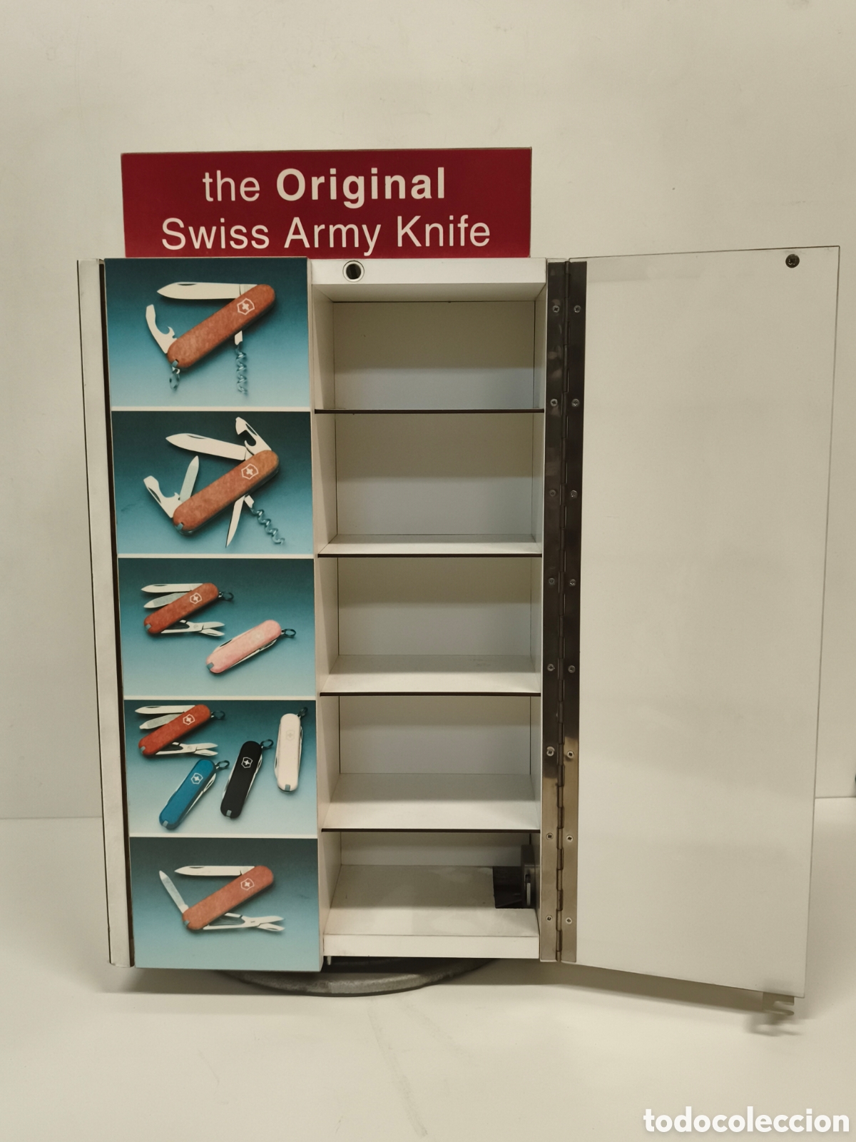 Coleccionismo: Mueble expositor Victorinox - Foto 8