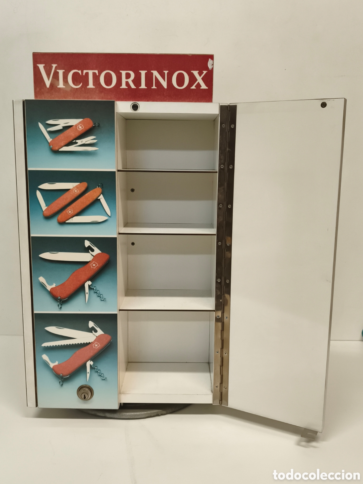 Coleccionismo: Mueble expositor Victorinox - Foto 10