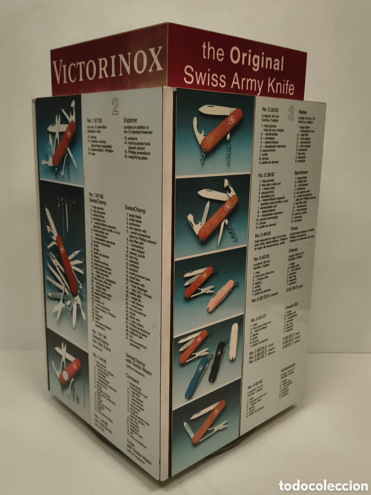Coleccionismo: Mueble expositor Victorinox