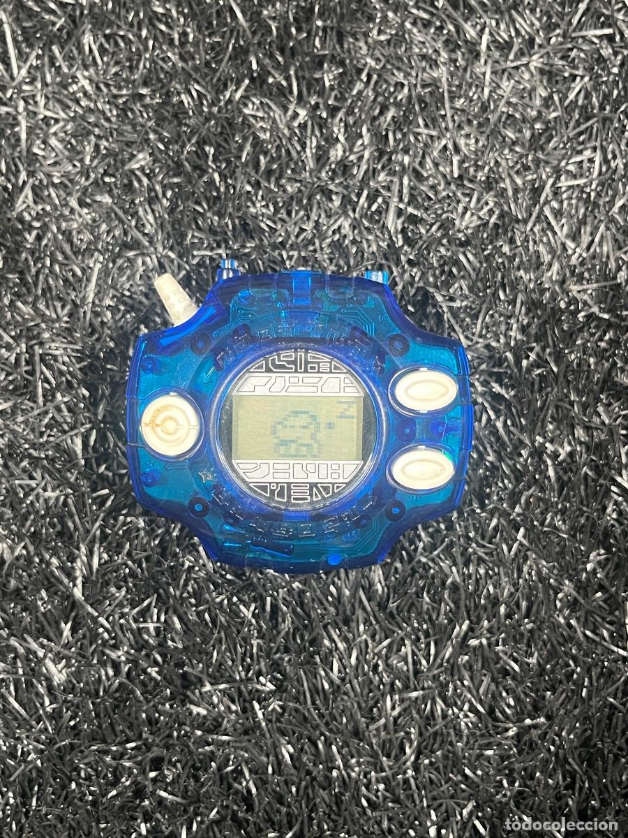 Collecting: Digimon Adventure Digivice Bandai 1999 Clear Blue original funcionando