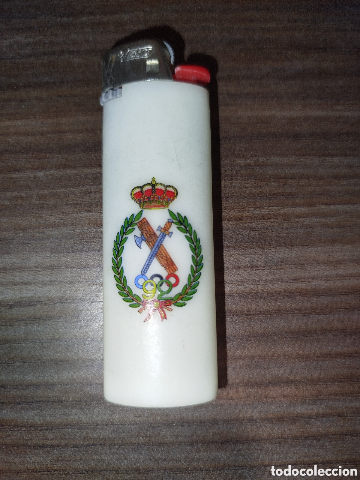 Collecting: Mechero BIC Oficina Seguridad Ol&iacute;mpica Guardia Civil Espa&ntilde;a - Barcelona 92