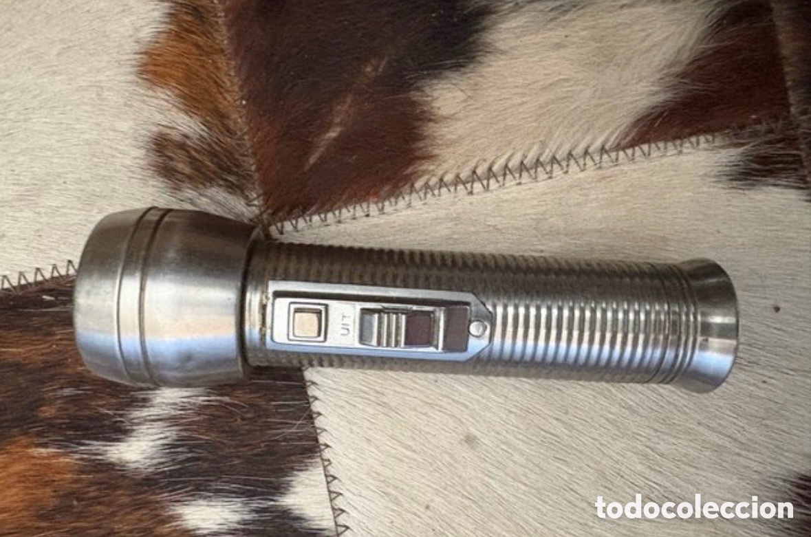 Coleccionismo: Linterna Vintage Met&aacute;lica Retro