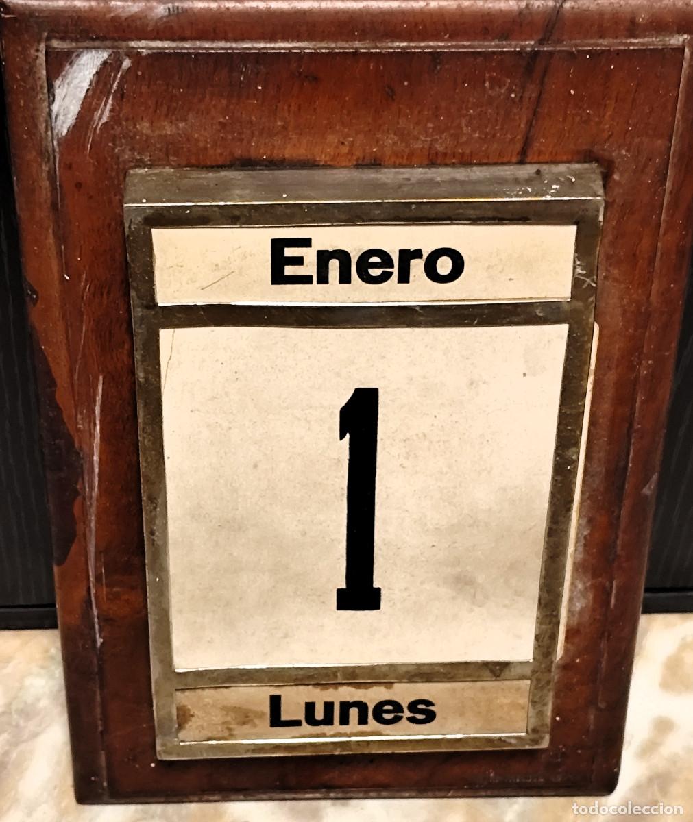 Coleccionismo: Antiguo Calendario Perpetuo Industrial de Pared - Almanaque Sinf&iacute;n - Patente 10706 - Hacia 1940
