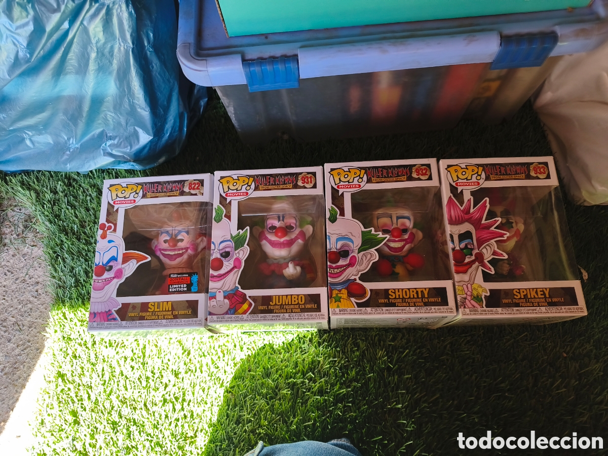 Coleccionismo: Payasos del espacio exterior funkos colecci&oacute;n 4 personajes