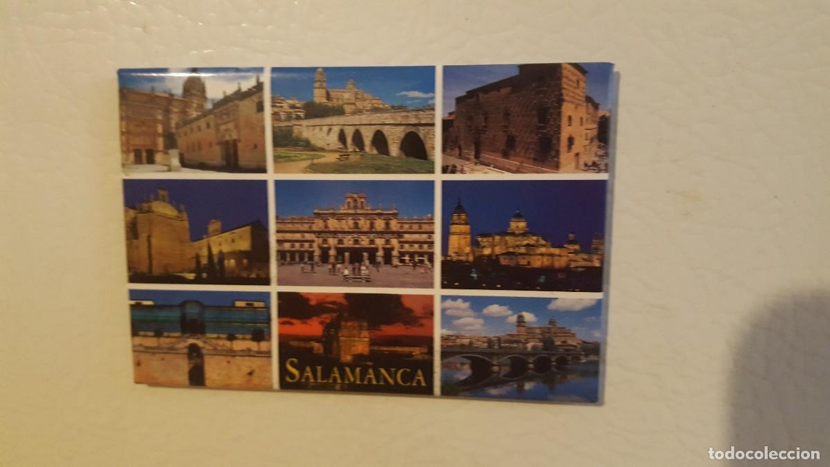 Coleccionismo: Im&aacute;n para nevera, recuerdo de Salamanca, varias vistas.