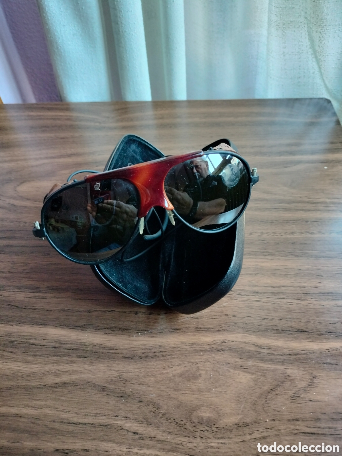 Coleccionismo: Gafas de sol. Protecci&oacute;n para el viento. - Foto 2