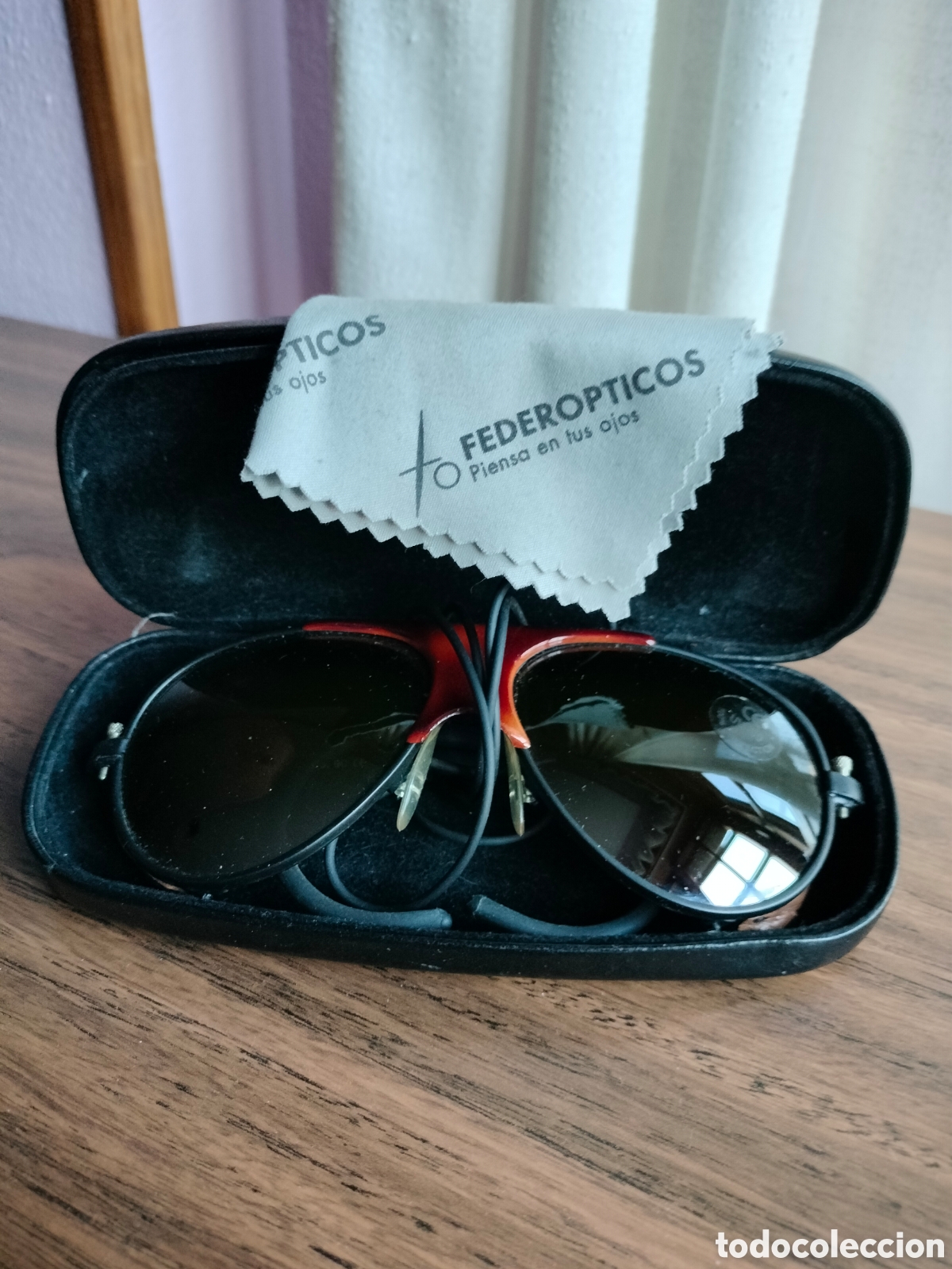 Coleccionismo: Gafas de sol. Protecci&oacute;n para el viento. - Foto 6