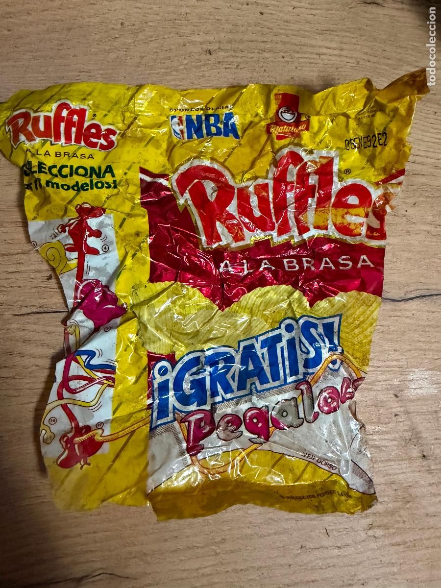Coleccionismo: Parte envoltorio ruffles pegalocos