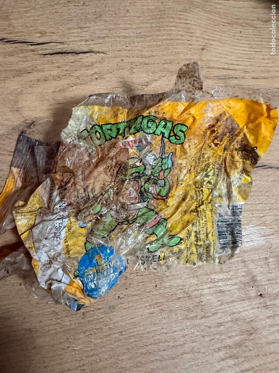 Coleccionismo: Envoltorio pastelito tortugas ninja