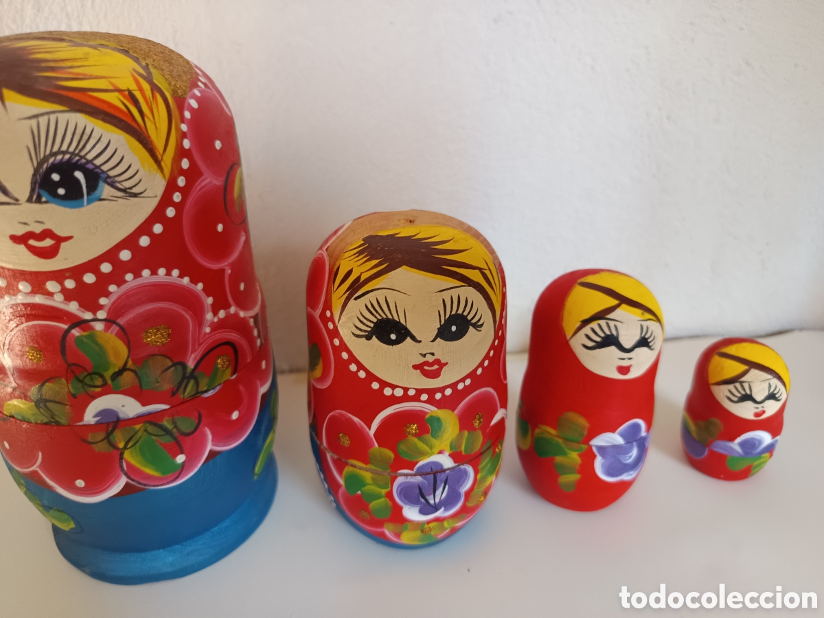 Coleccionismo: Mu&ntilde;eca Matrisuka madera Rusia - Foto 2