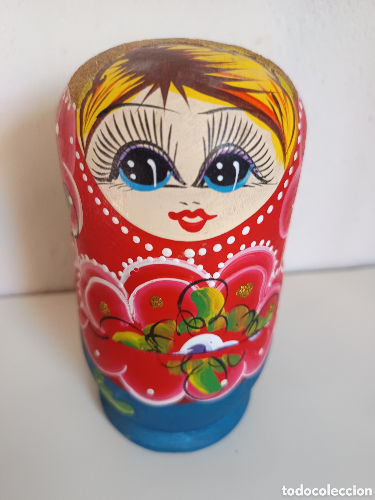 Coleccionismo: Mu&ntilde;eca Matrisuka madera Rusia - Foto 3