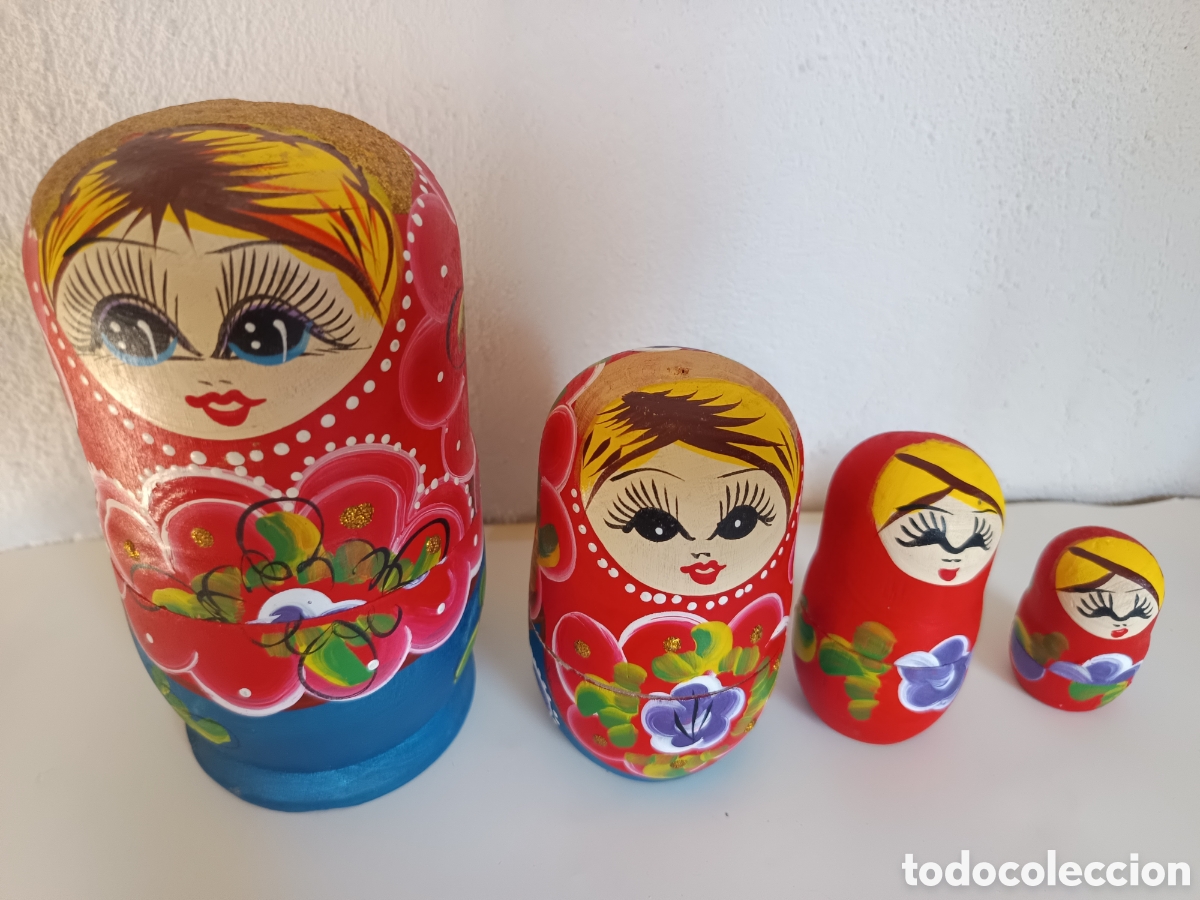 Coleccionismo: Mu&ntilde;eca Matrisuka madera Rusia - Foto 1