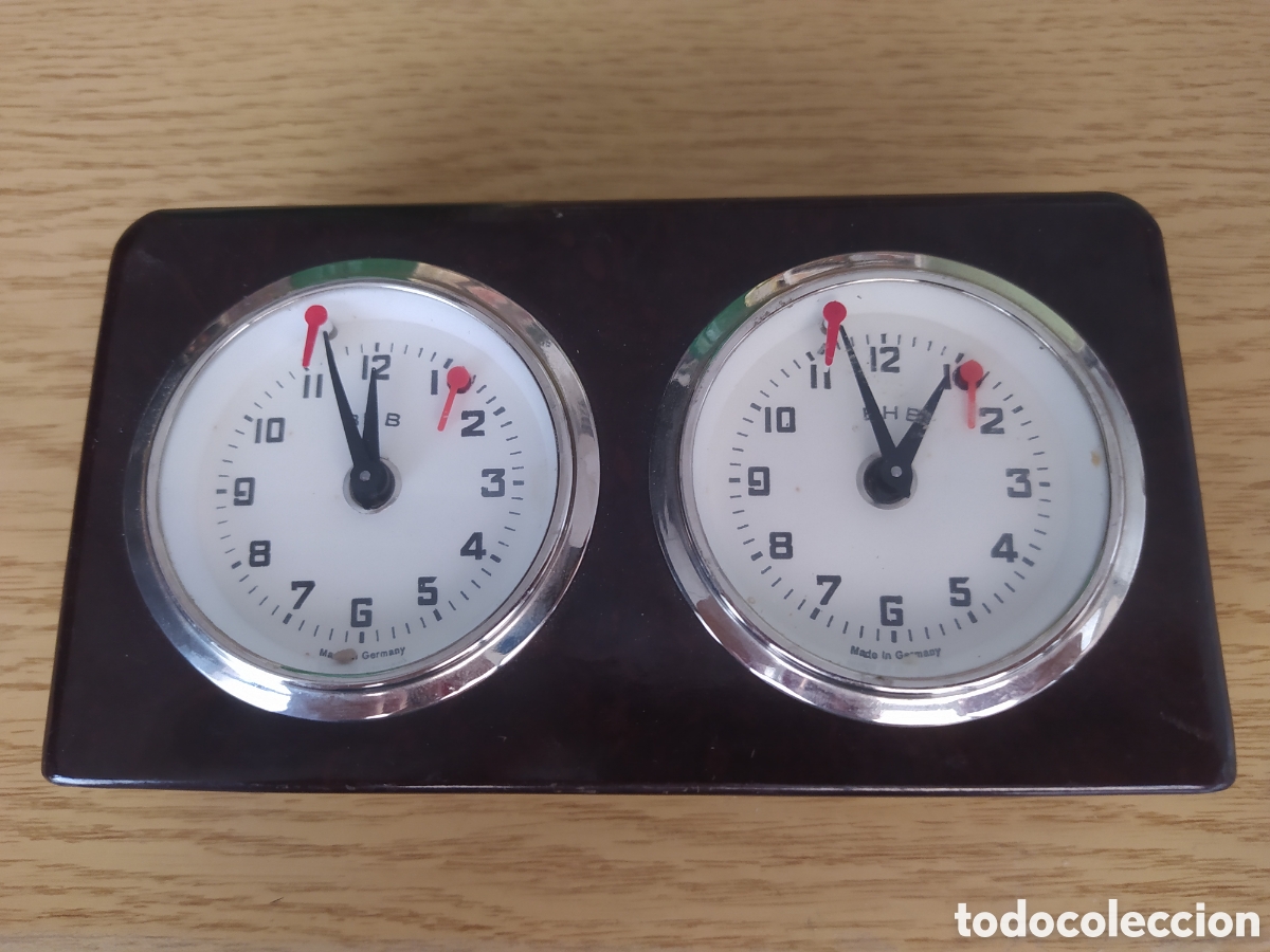 Coleccionismo: RELOJ AJEDREZ MADE IN GERMANY - Foto 1