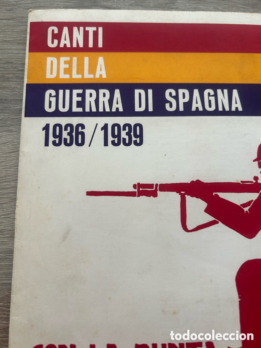 Coleccionismo: Disco de vinilo cantos de guerra - Foto 3