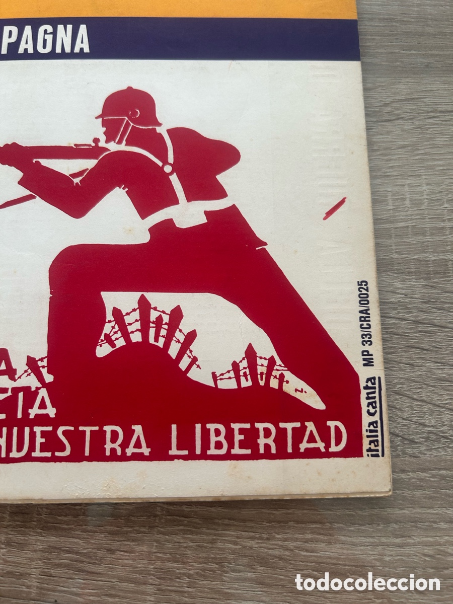Coleccionismo: Disco de vinilo cantos de guerra - Foto 6