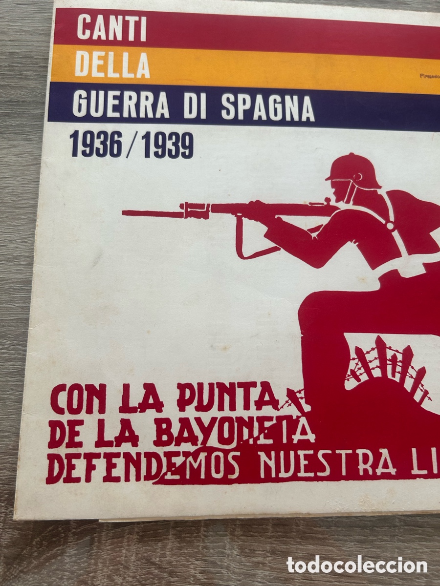 Coleccionismo: Disco de vinilo cantos de guerra - Foto 7