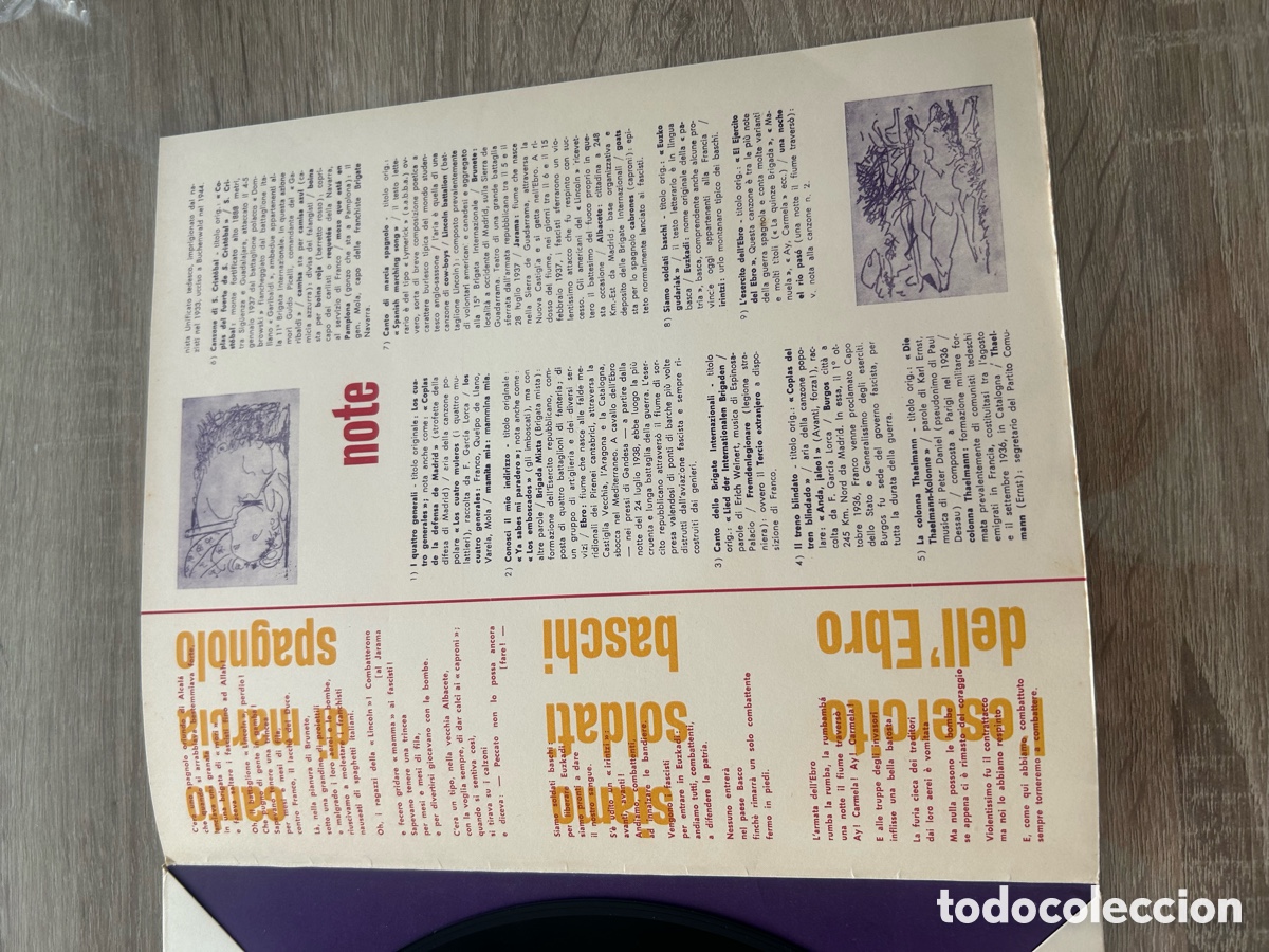Coleccionismo: Disco de vinilo cantos de guerra - Foto 15