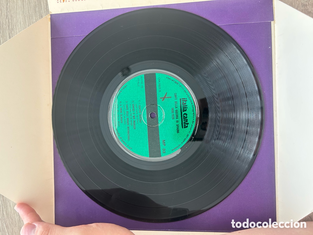 Coleccionismo: Disco de vinilo cantos de guerra - Foto 17