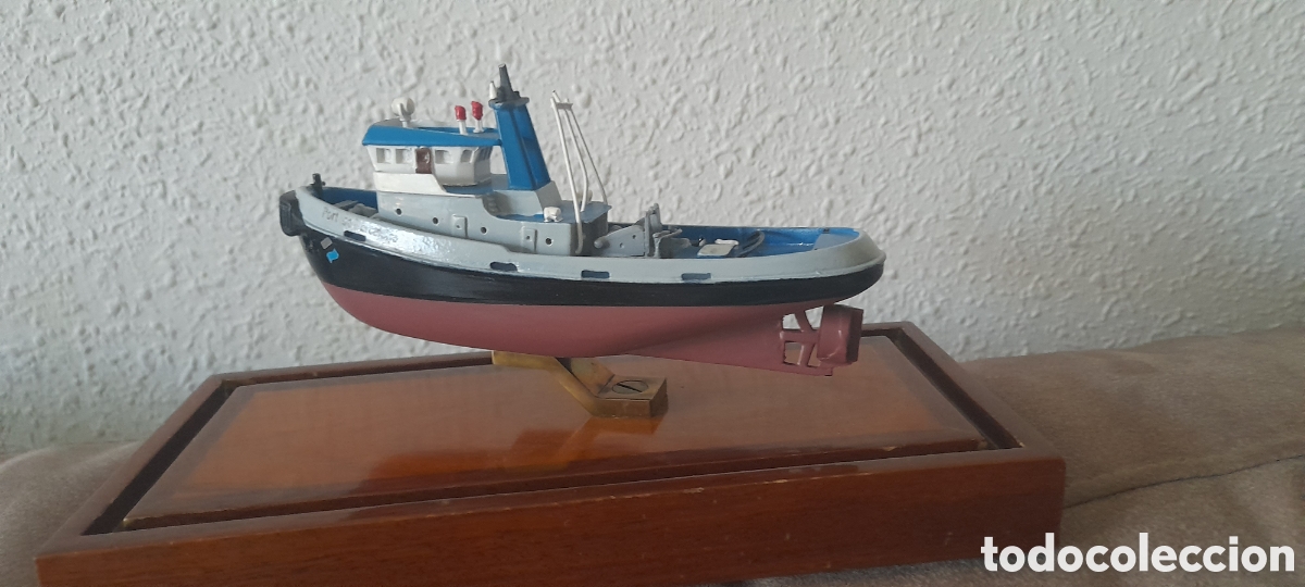 Coleccionismo: Maqueta barco puerto de Barcelona