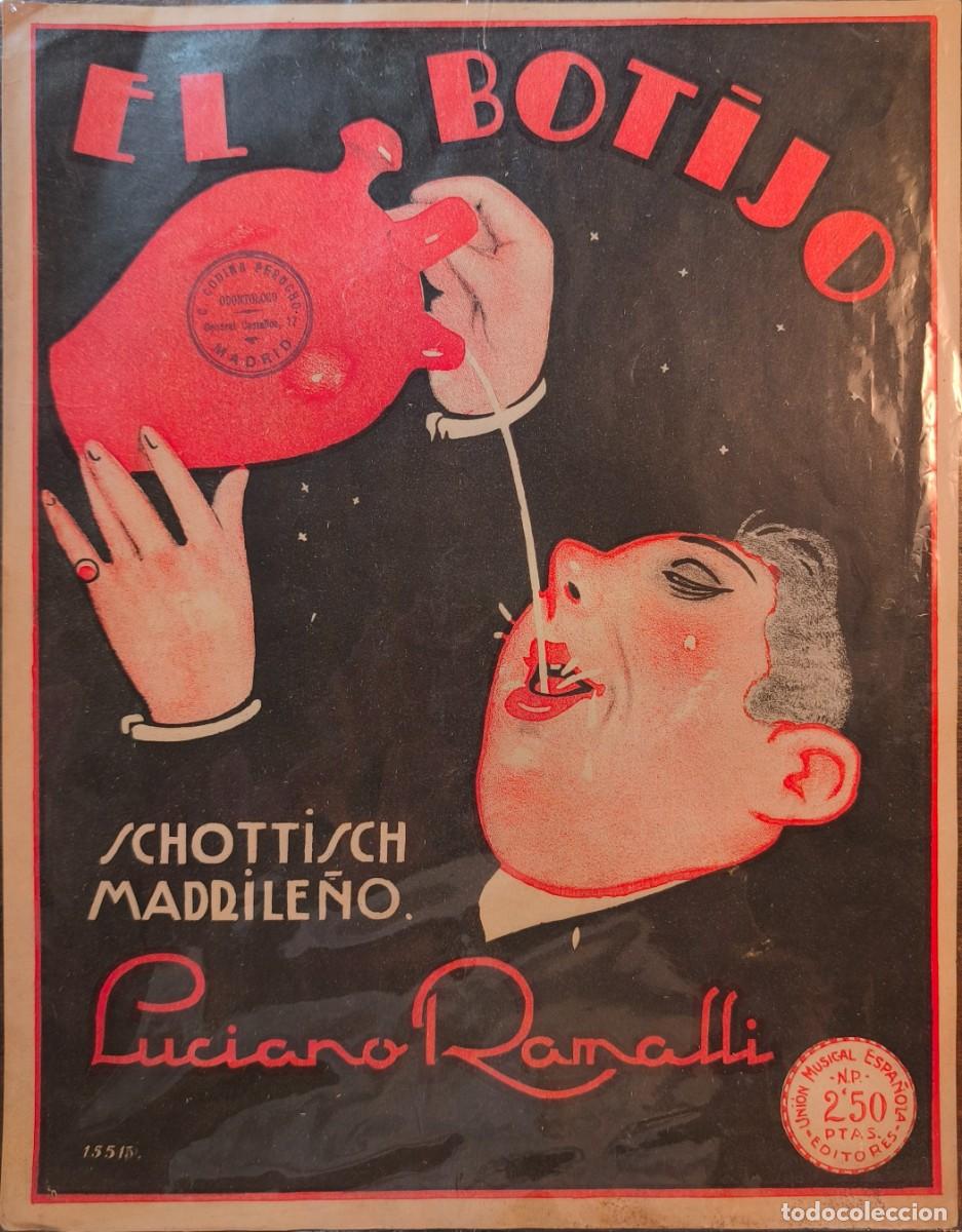 Coleccionismo: El Botijo - Schottisch Madrile&ntilde;o - Luciano Ramalli - Publicidad musical