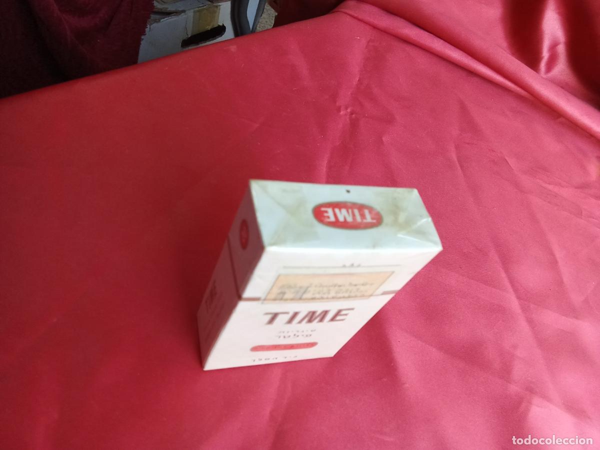 Coleccionismo: Caja cigarrillos Time sin abrir. Caja tabaco - Foto 2