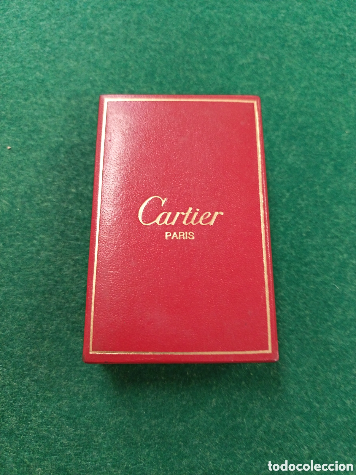 Coleccionismo: Mechero Cartier Paris. Plaque oro. Funcionando. - Foto 7