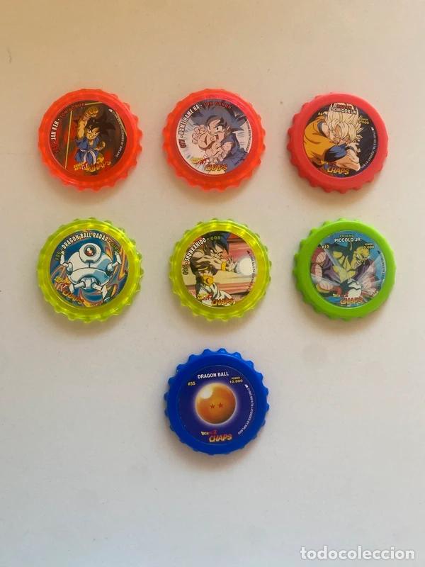 Coleccionismo: Lote 7 Chaps Dragon Ball Z / GT (Panini 1999)