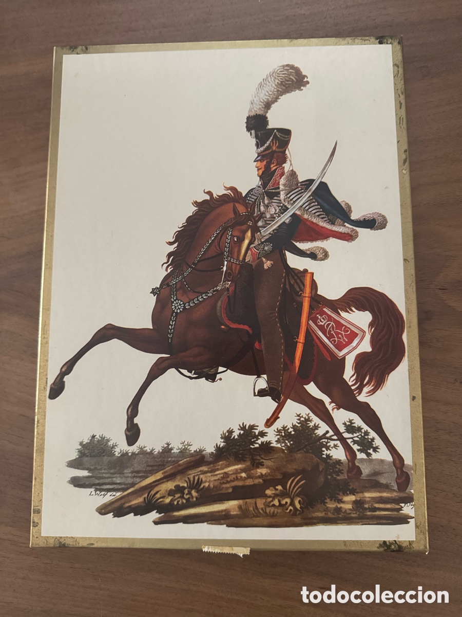 Coleccionismo: Antigua caja 25 puros BRANDENBURG Sortiment - Oficial a caballo - Completa DM 7,50