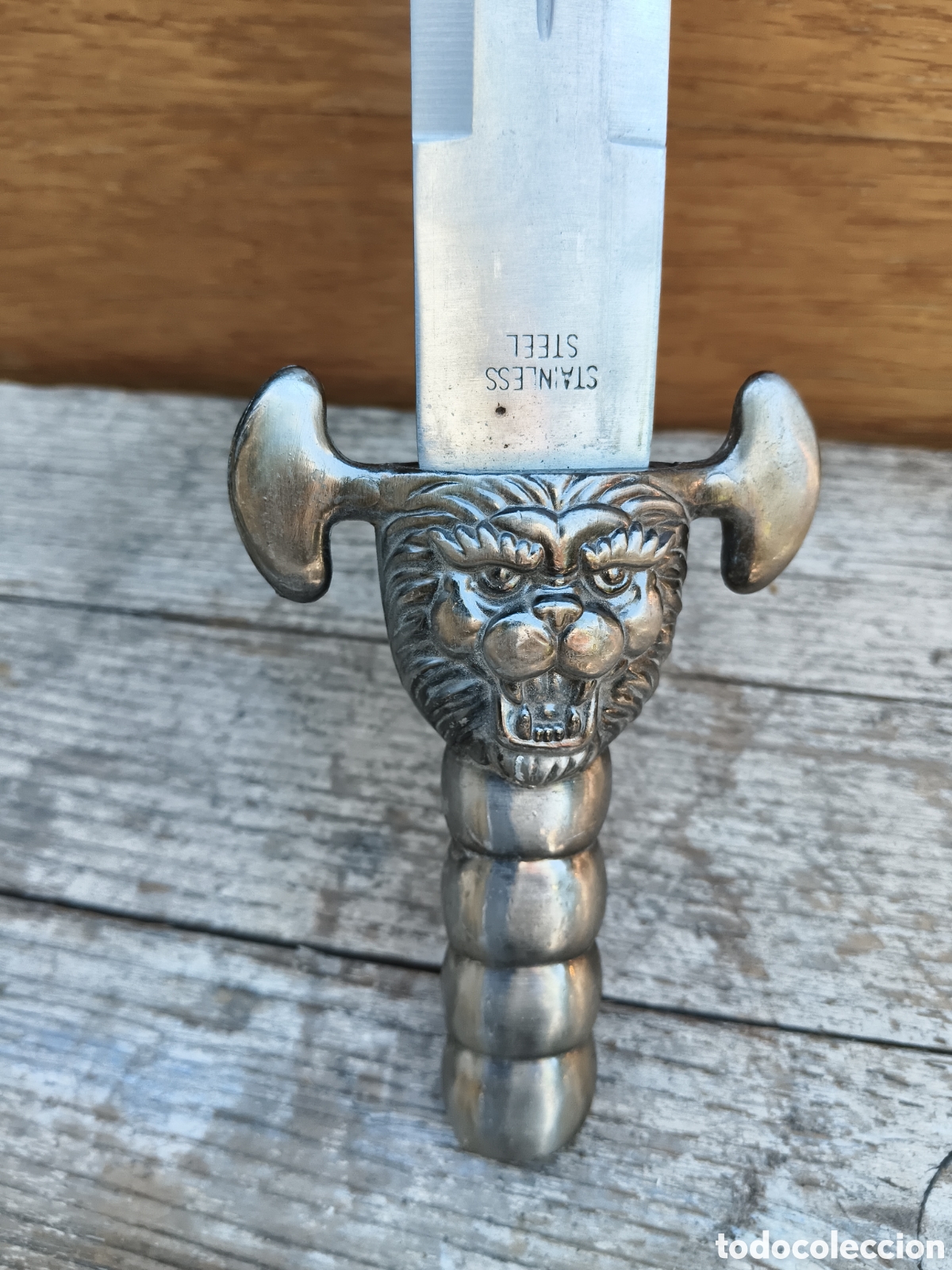 Coleccionismo: Espada medieval decorativa stainless steell - Foto 5
