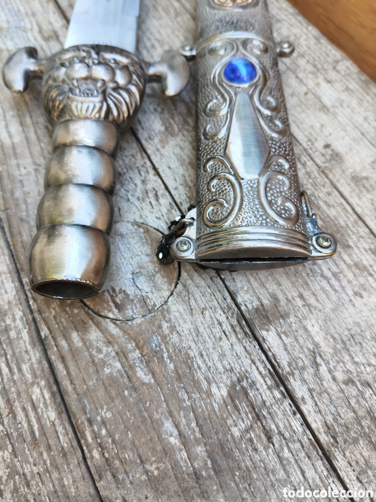 Coleccionismo: Espada medieval decorativa stainless steell - Foto 7
