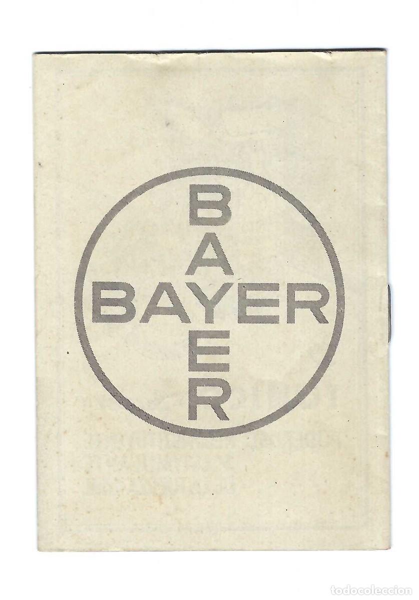 Coleccionismo: PEQUE&Ntilde;O MANUAL DE LA VIDA PR&Aacute;CTICA. BAYER - Foto 2