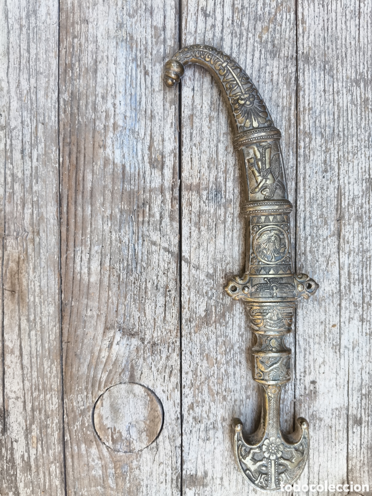 Coleccionismo: Daga &aacute;rabe medieval decorativa